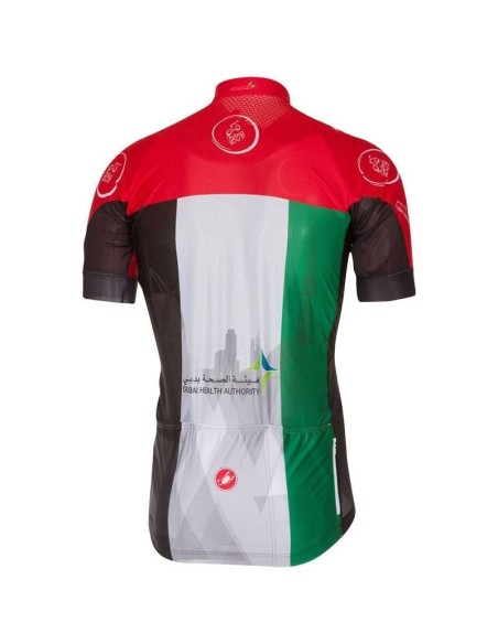 Conjunto de ciclismo corto UAE Dubai Tour: comodidad y estilo para tus rutas
