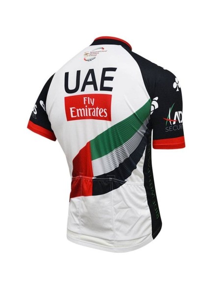 Conjunto corto de ciclismo UAE Fly Emirates para un verano cómodo y fresco