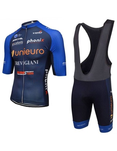 Equipación corta de ciclismo UNIEURO TREVIGIANI para disfrutar del verano