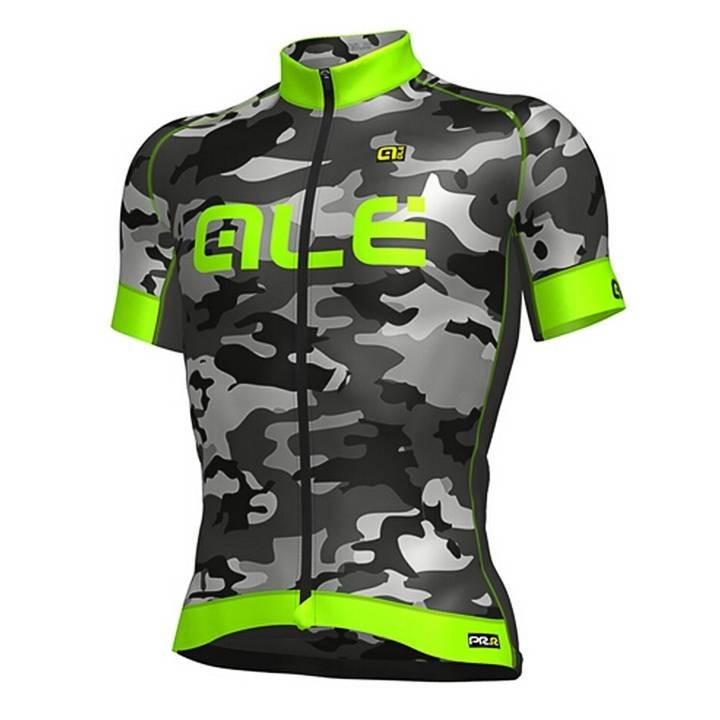 Maillot Corto Alé ALE Graphics PRR Camo: comodidad y frescura para tus rutas en bici
