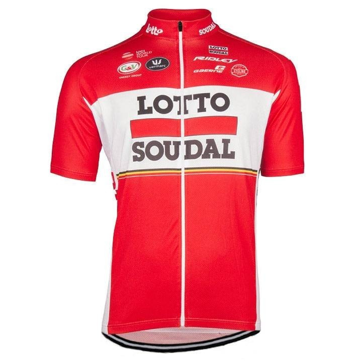 Maillot Corto LOTTO SOUDAL para ciclistas que buscan comodidad y frescura