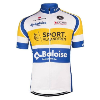 Maillot Corto SPORT VLAANDEREN BALOISE: comodidad y frescura para ciclistas