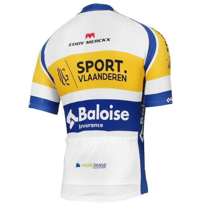 Maillot Corto SPORT VLAANDEREN BALOISE: comodidad y frescura para ciclistas