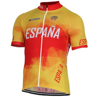 Maillot Corto Nacional de España para ciclistas cómodos y frescos