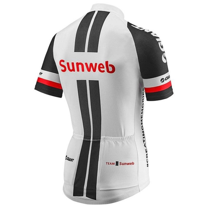 Maillot Corto Sunweb Giant: comodidad y frescura para tus rutas en bici