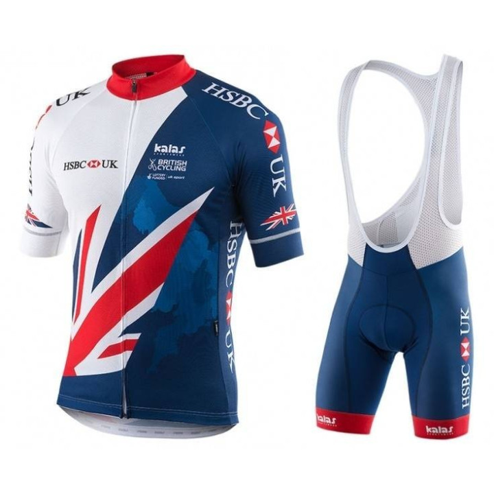 Conjunto corto de ciclismo Kalas HSBC GB: comodidad y frescura para tus paseos