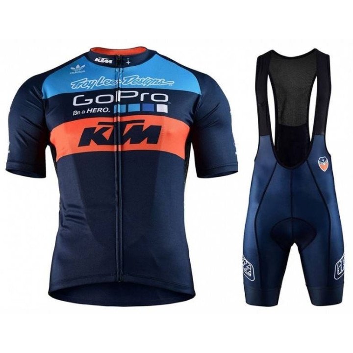 Conjunto corto de ciclismo KTM: comodidad y estilo para tus rutas