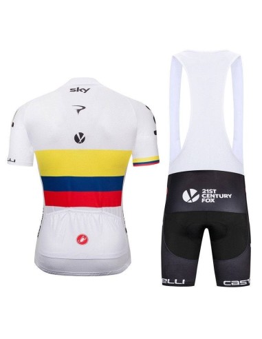 Conjunto de ciclismo corto SKY: comodidad y estilo para tus paseos en verano