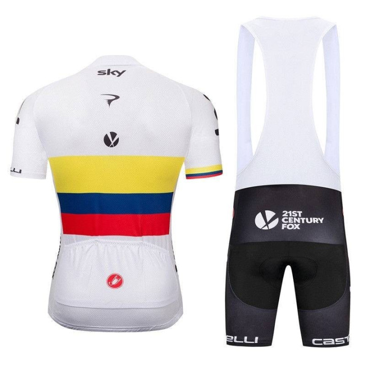 Conjunto de ciclismo corto SKY: comodidad y estilo para tus paseos en verano