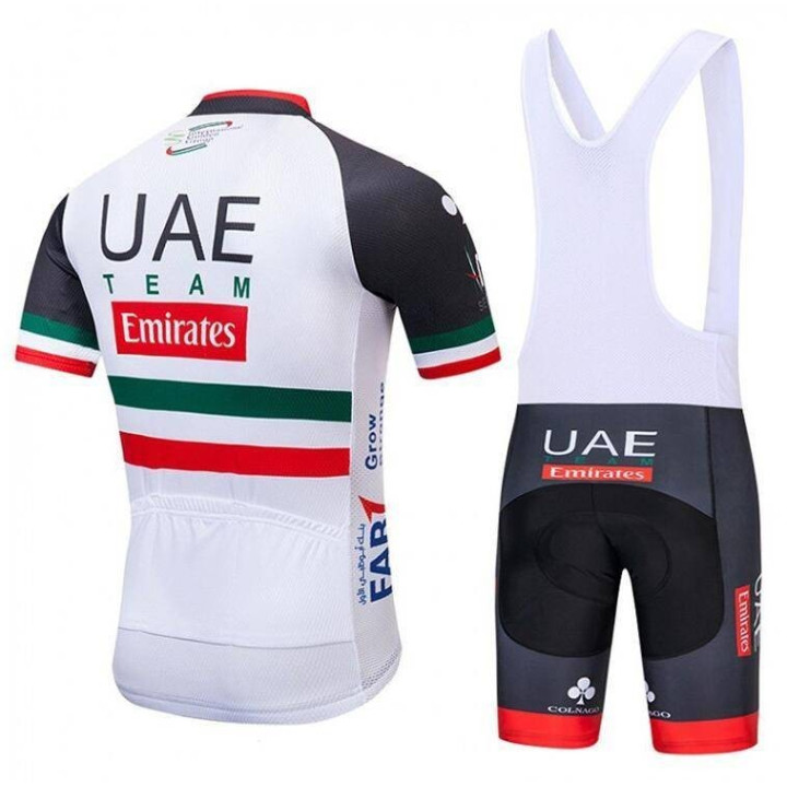 Conjunto corto de ciclismo UAE: comodidad y frescura para tus paseos
