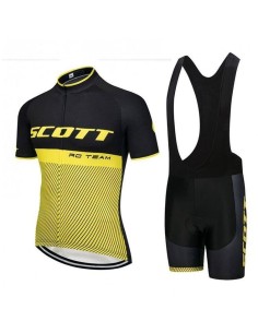 Conjunto de ciclismo corto Scott: comodidad y frescura para tus rutas