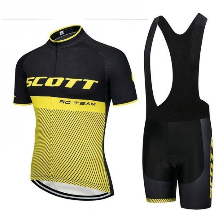 Conjunto de ciclismo corto Scott: comodidad y frescura para tus rutas
