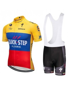 Conjunto corto de ciclismo Quick Step: comodidad y frescura para tus paseos