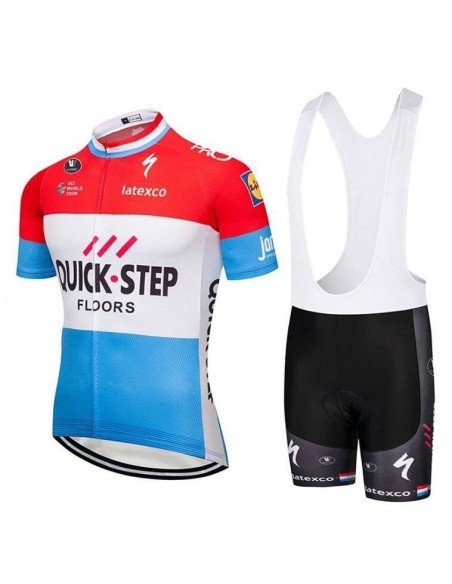 Conjunto de ciclismo corto Quick Step: comodidad y estilo para tus rutas