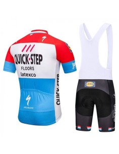 Conjunto de ciclismo corto Quick Step: comodidad y estilo para tus rutas 2