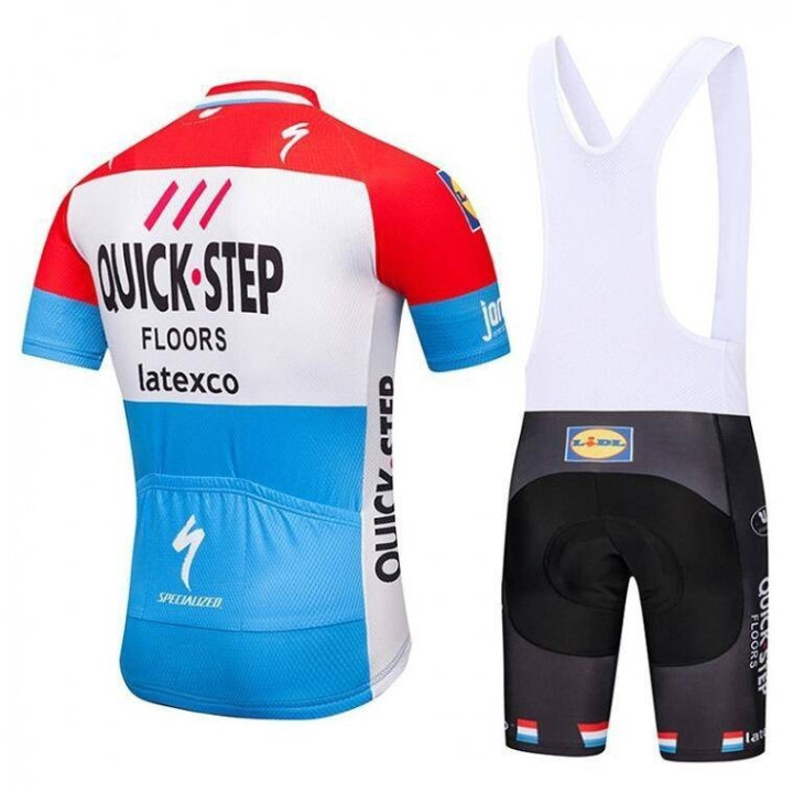Conjunto de ciclismo corto Quick Step: comodidad y estilo para tus rutas