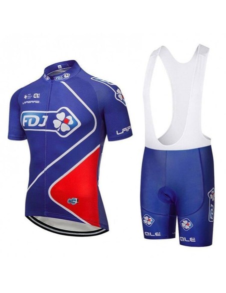 Conjunto corto de ciclismo FDJ: comodidad y frescura para tus paseos