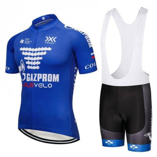 Conjunto corto de ciclismo Gazprom Rusvelo: comodidad y frescura para tus paseos de verano