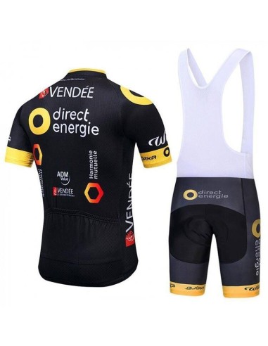 Conjunto de Ciclismo Corto Direct Energie: Comodidad y Estilo para el Verano