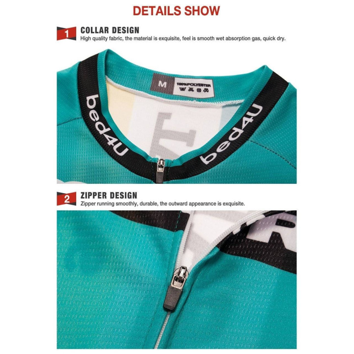 Conjunto corto de ciclismo CAJA: comodidad y estilo para tus rutas