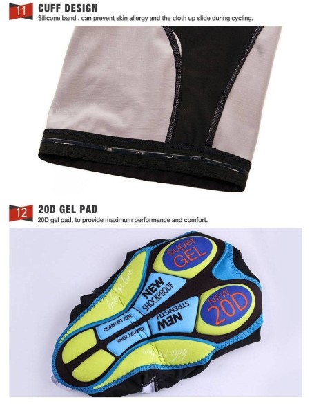 Conjunto corto de ciclismo CAJA: comodidad y estilo para tus rutas