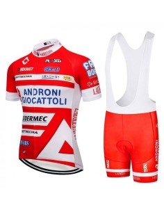 Conjunto de ciclismo corto Androni Giocattoli para el verano