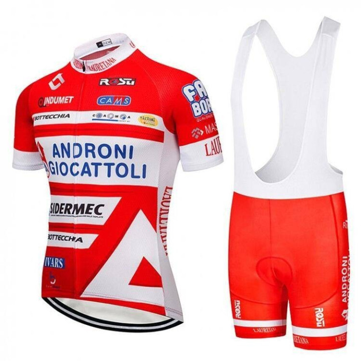 Conjunto de ciclismo corto Androni Giocattoli para el verano
