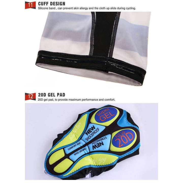 Conjunto corto de ciclismo Vital: comodidad y estilo para tus paseos