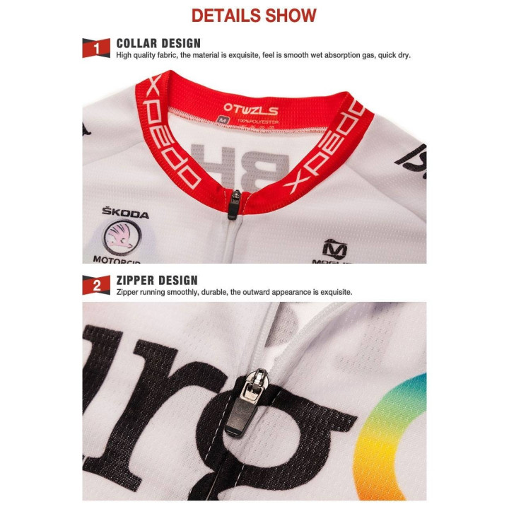 Conjunto de ciclismo corto Burges: comodidad y frescura para tus paseos