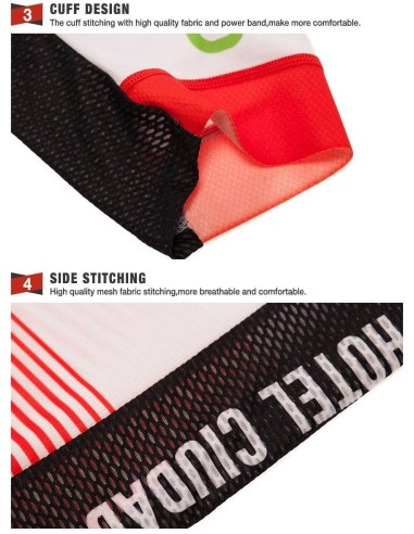 Conjunto de ciclismo corto Burges: comodidad y frescura para tus paseos