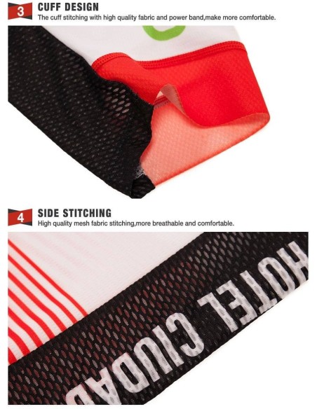 Conjunto de ciclismo corto Burges: comodidad y frescura para tus paseos