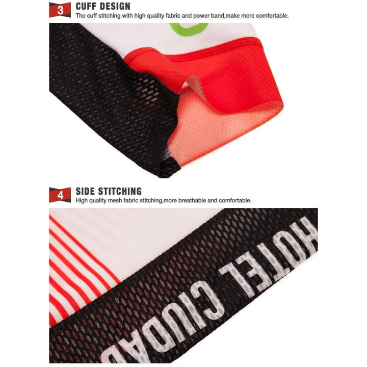 Conjunto de ciclismo corto Burges: comodidad y frescura para tus paseos