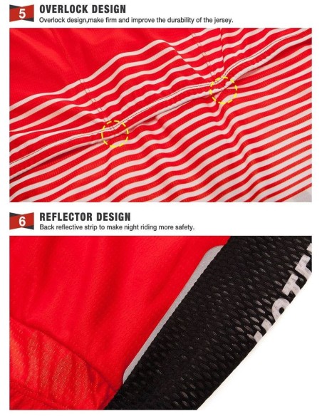 Conjunto de ciclismo corto Burges: comodidad y frescura para tus paseos