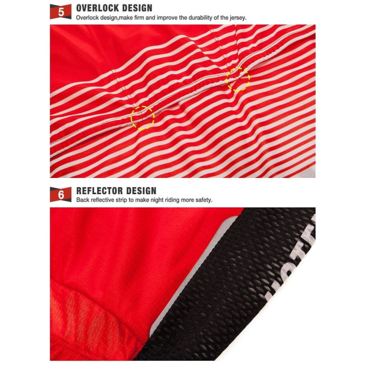 Conjunto de ciclismo corto Burges: comodidad y frescura para tus paseos