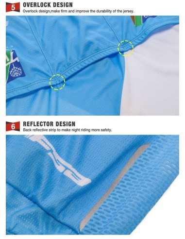 Conjunto de ciclismo corto ACADEMY: comodidad y estilo para tus rutas de verano