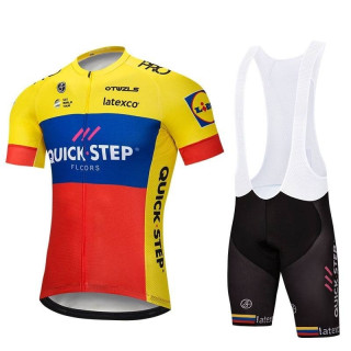 Conjunto corto de ciclismo Quick Step: comodidad y calidad para tus rutas en verano