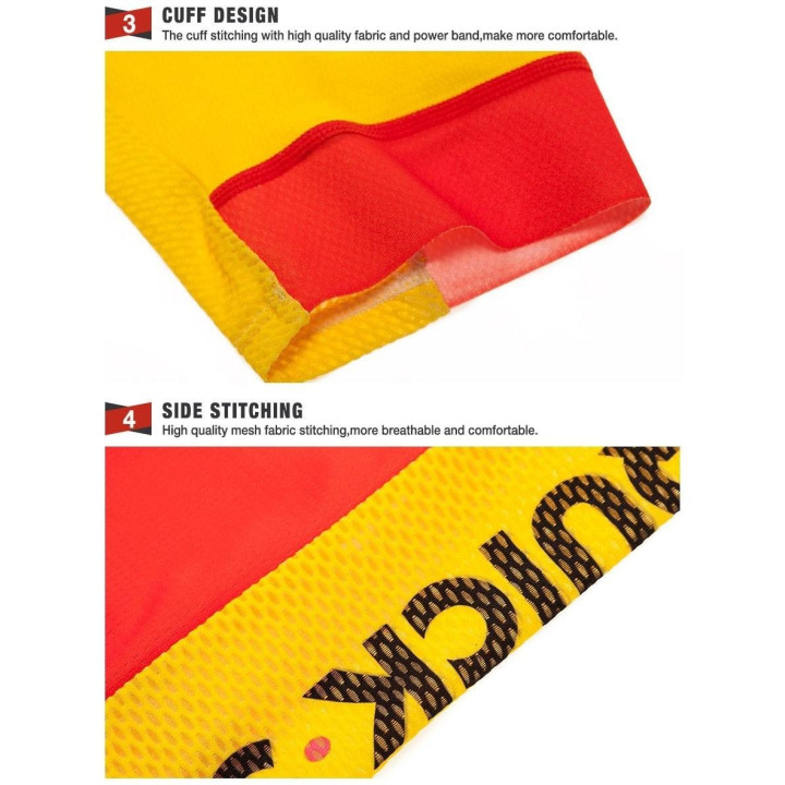 Conjunto corto de ciclismo Quick Step: comodidad y calidad para tus rutas en verano