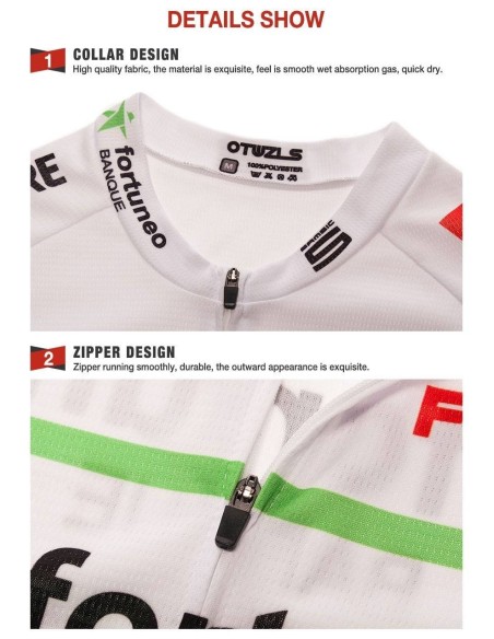 Conjunto de Ciclismo Corto Fortuneo Samsic: Comodidad y Estilo para Este Verano