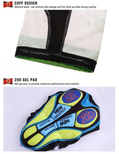 Conjunto de Ciclismo Corto Fortuneo Samsic: Comodidad y Estilo para Este Verano