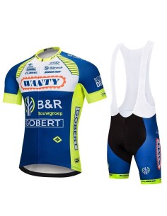 Conjunto corto de ciclismo Wanty: comodidad y frescura para tus rutas