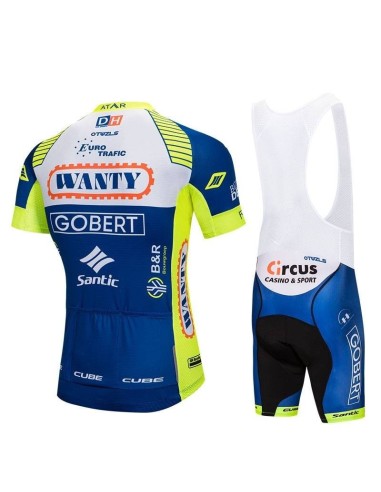 Conjunto corto de ciclismo Wanty: comodidad y frescura para tus rutas