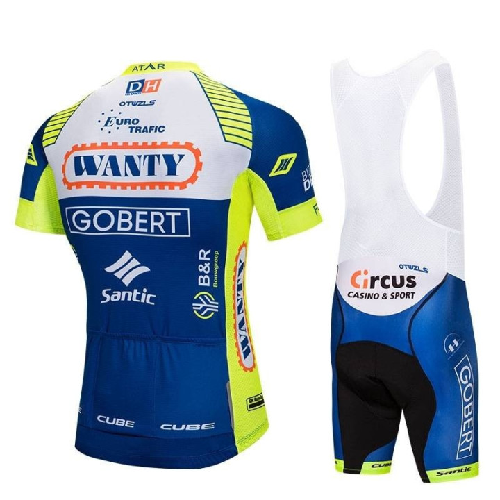 Conjunto corto de ciclismo Wanty: comodidad y frescura para tus rutas