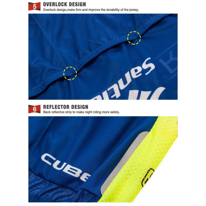 Conjunto corto de ciclismo Wanty: comodidad y frescura para tus rutas