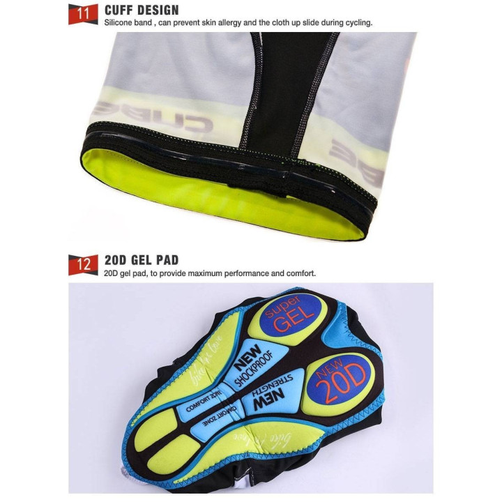 Conjunto corto de ciclismo Wanty: comodidad y frescura para tus rutas