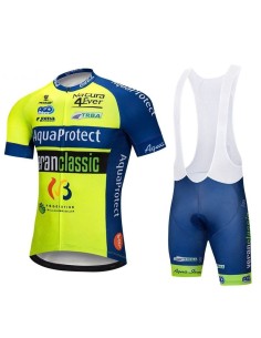 Conjunto corto de ciclismo AquaProtect: comodidad y estilo para tus rutas de verano