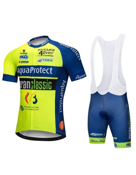 Conjunto corto de ciclismo AquaProtect: comodidad y estilo para tus rutas de verano