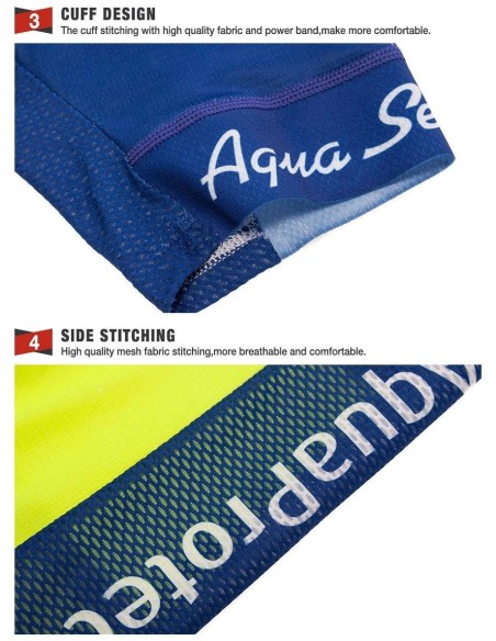 Conjunto corto de ciclismo AquaProtect: comodidad y estilo para tus rutas de verano