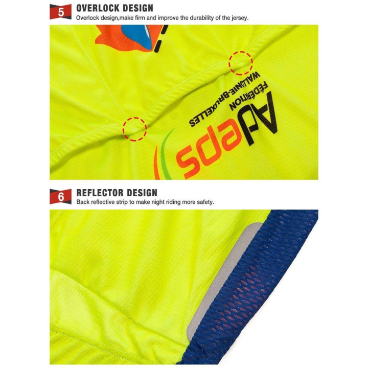 Conjunto corto de ciclismo AquaProtect: comodidad y estilo para tus rutas de verano