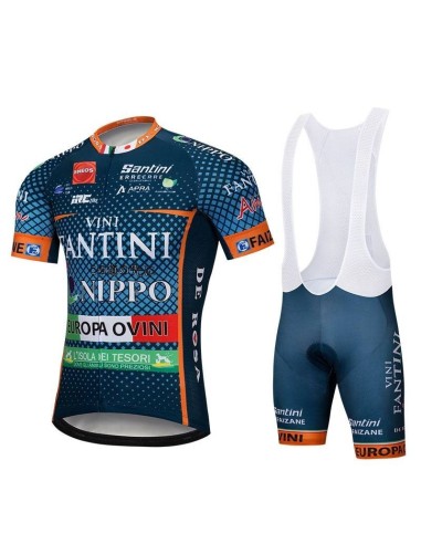 Conjunto corto de ciclismo Santini: comodidad y frescura para tus paseos