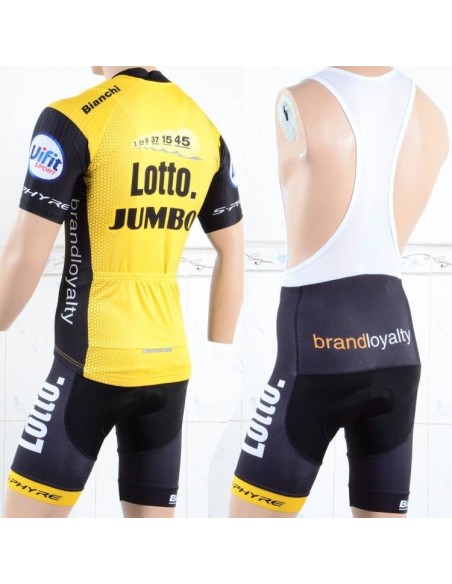 Conjunto corto de ciclismo Lotto: comodidad y estilo para tus rutas